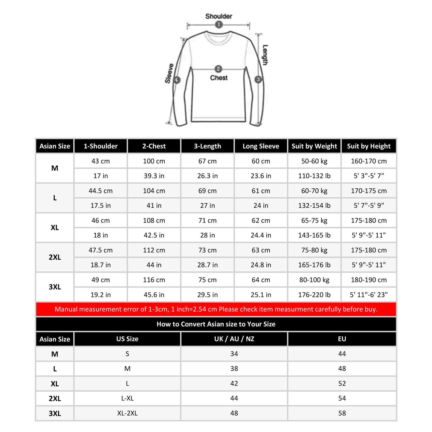 Herren-Polo-T-Shirt (langärmlig)