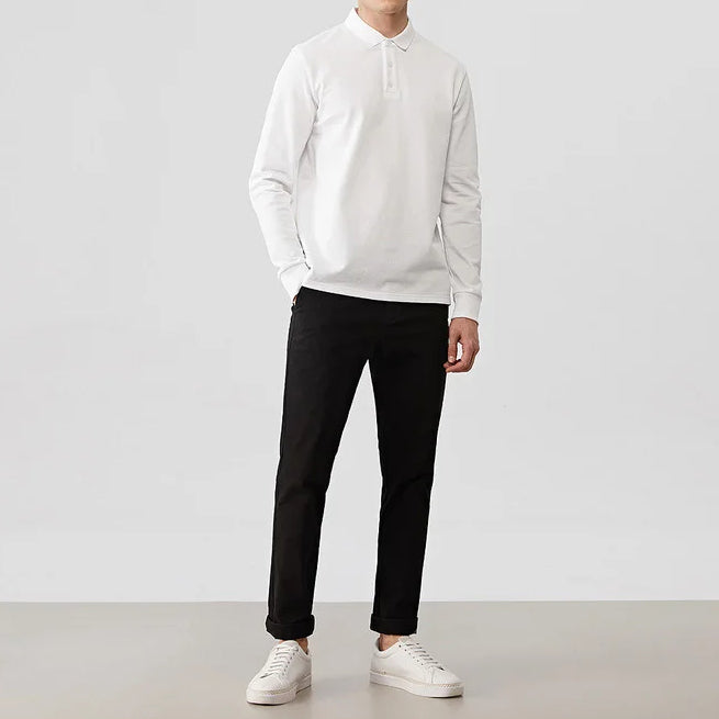 Men's Polo T-Shirt (long sleeve)