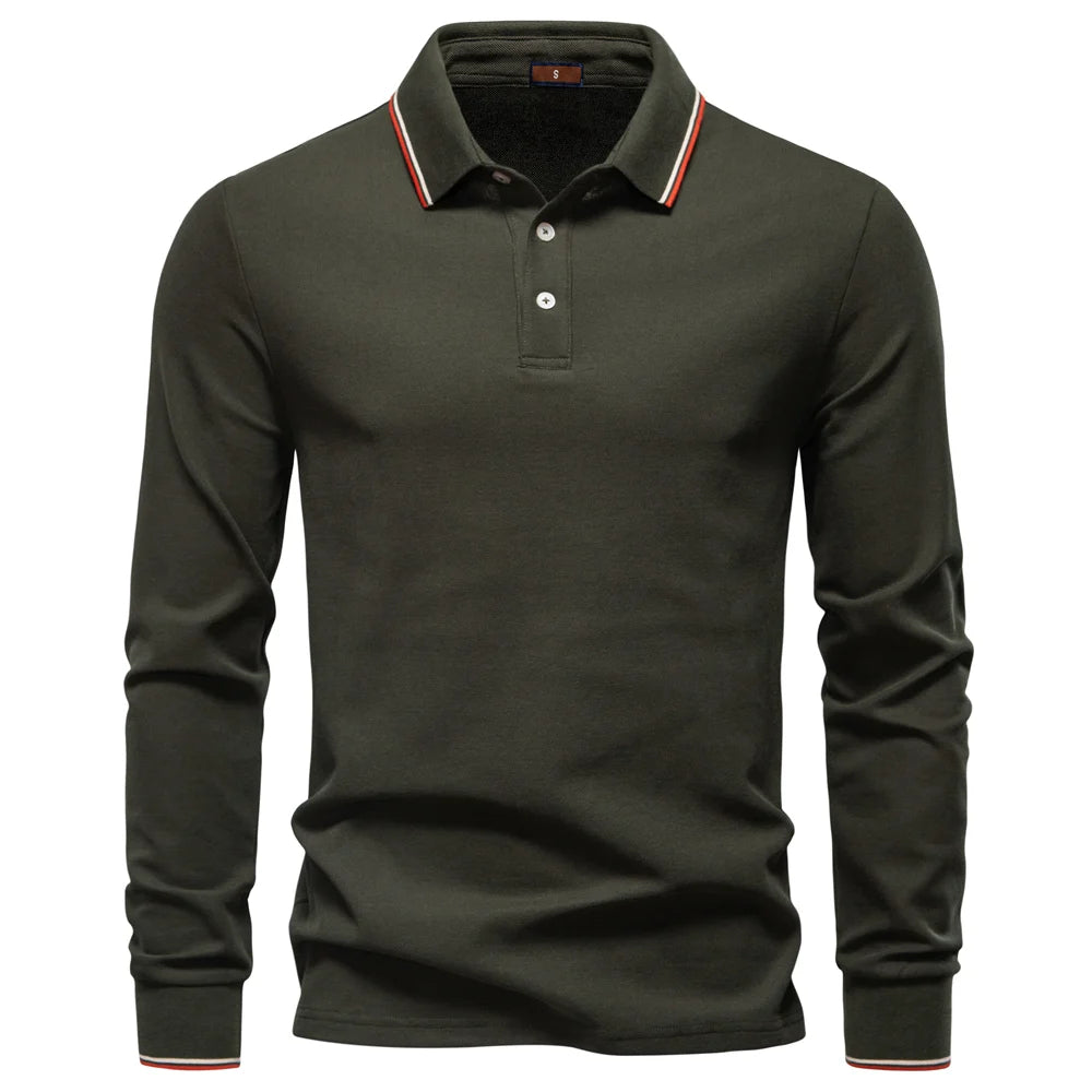 Men's Polo T-Shirt (long sleeve)