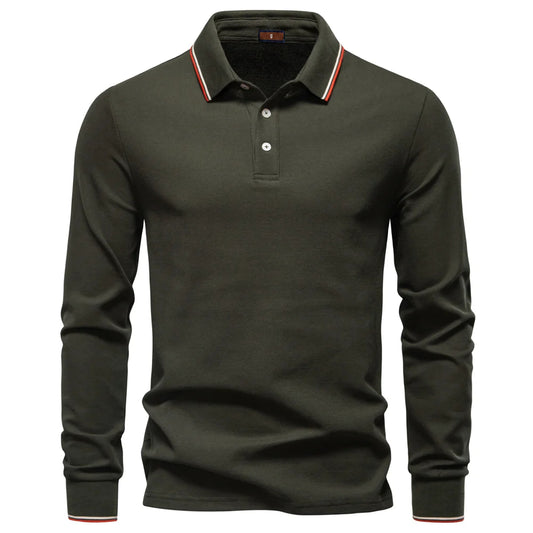 Men's Polo T-Shirt (long sleeve)