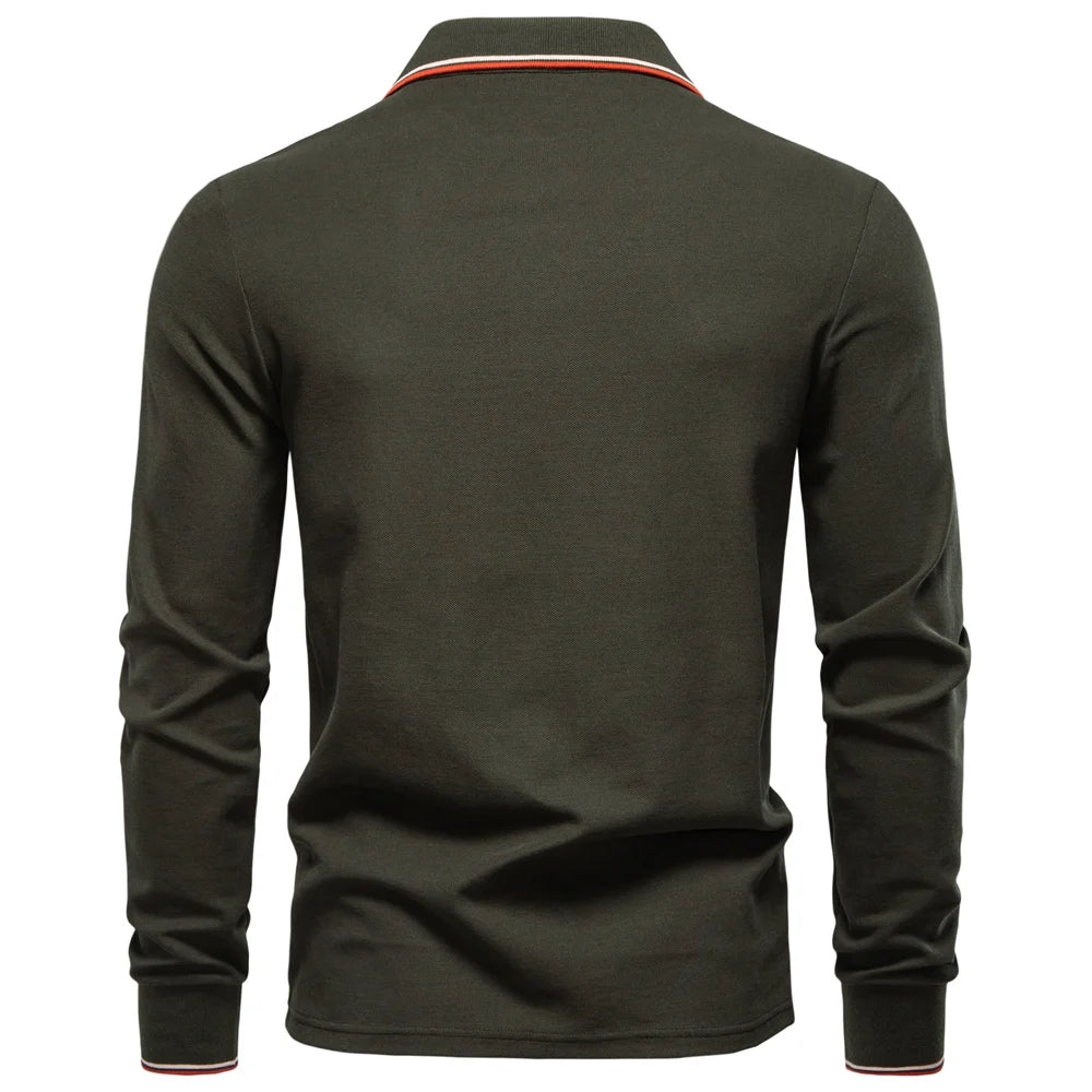 Men's Polo T-Shirt (long sleeve)