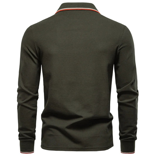 Men's Polo T-Shirt (long sleeve)