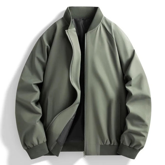 Men's Casual Bomber Jacket (full-zip)