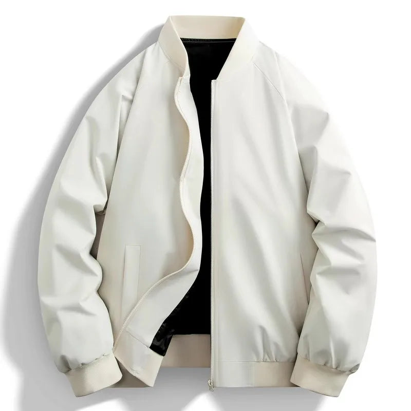 Men's Casual Bomber Jacket (full-zip)