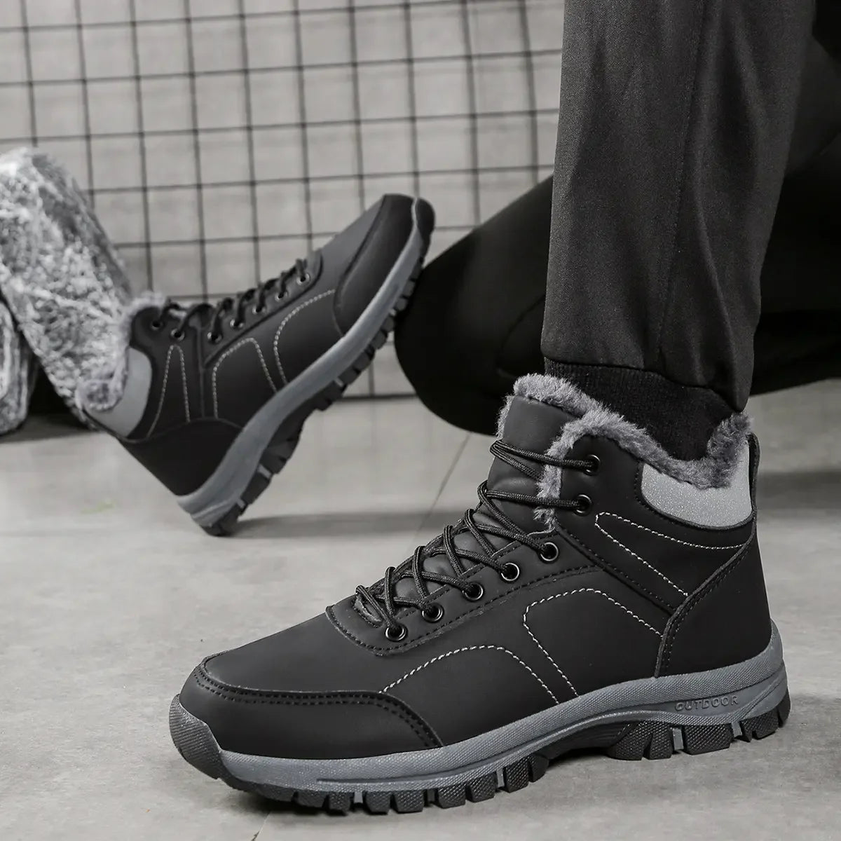 Bottes pour hommes (hiver)