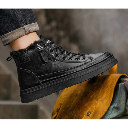 Bottes décontractées pour hommes (hiver)