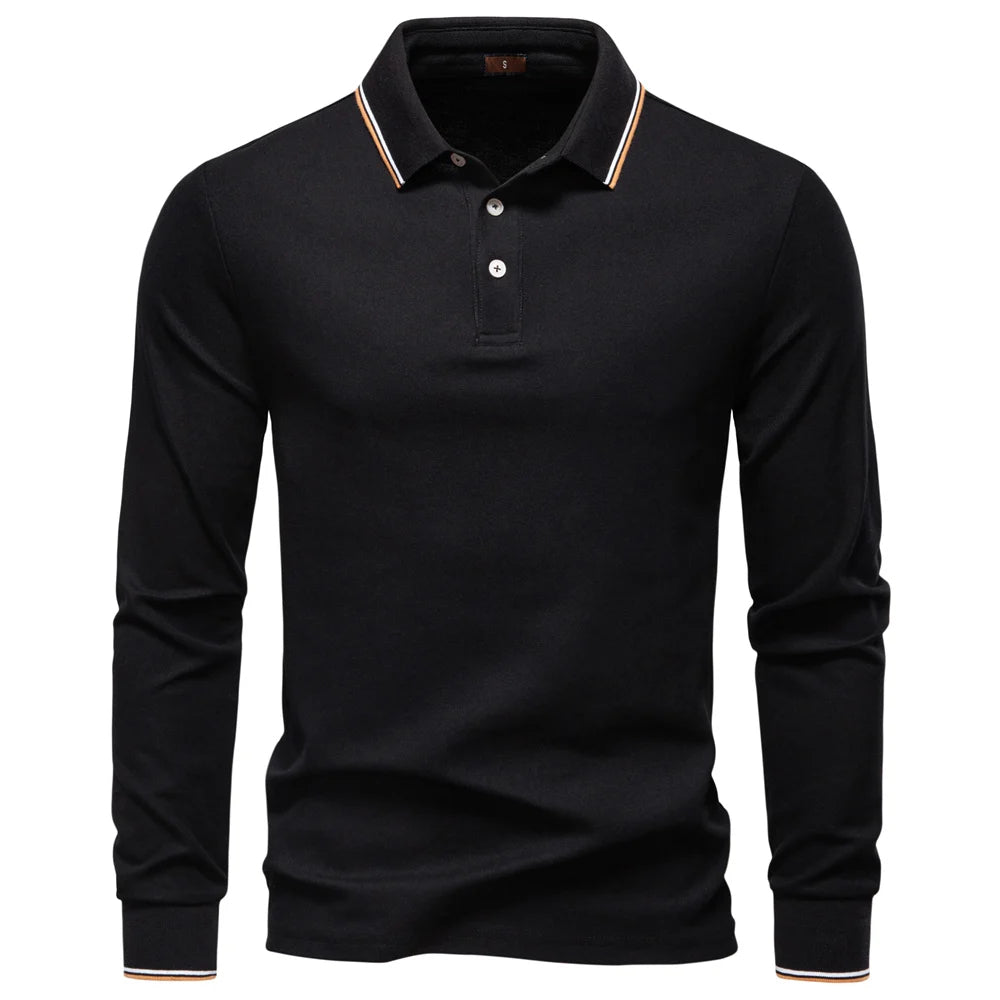 Men's Polo T-Shirt (long sleeve)