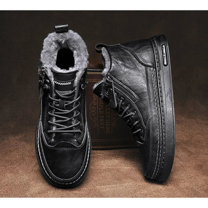 Bottes décontractées pour hommes (hiver)