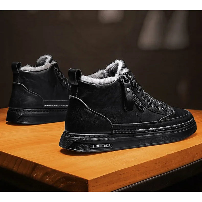 Bottes décontractées pour hommes (hiver)