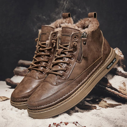 Bottes décontractées pour hommes (hiver)