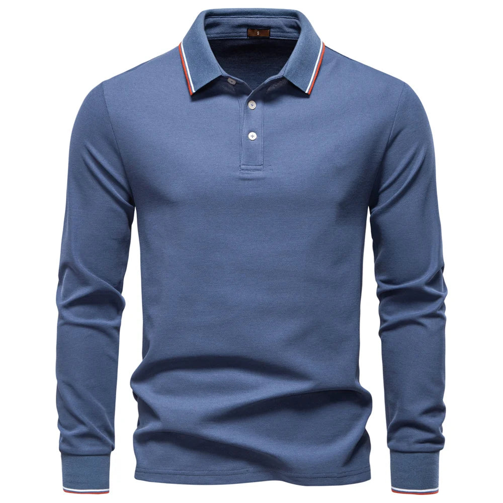 Men's Polo T-Shirt (long sleeve)