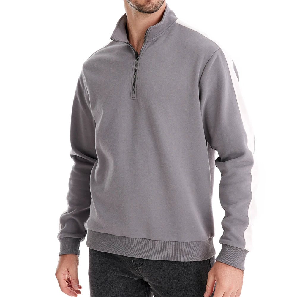Pull pour homme (à quart de zip)