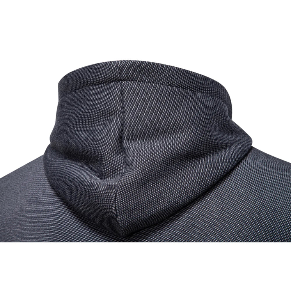 Sweat à capuche pour homme avec poches (fermeture éclair intégrale)