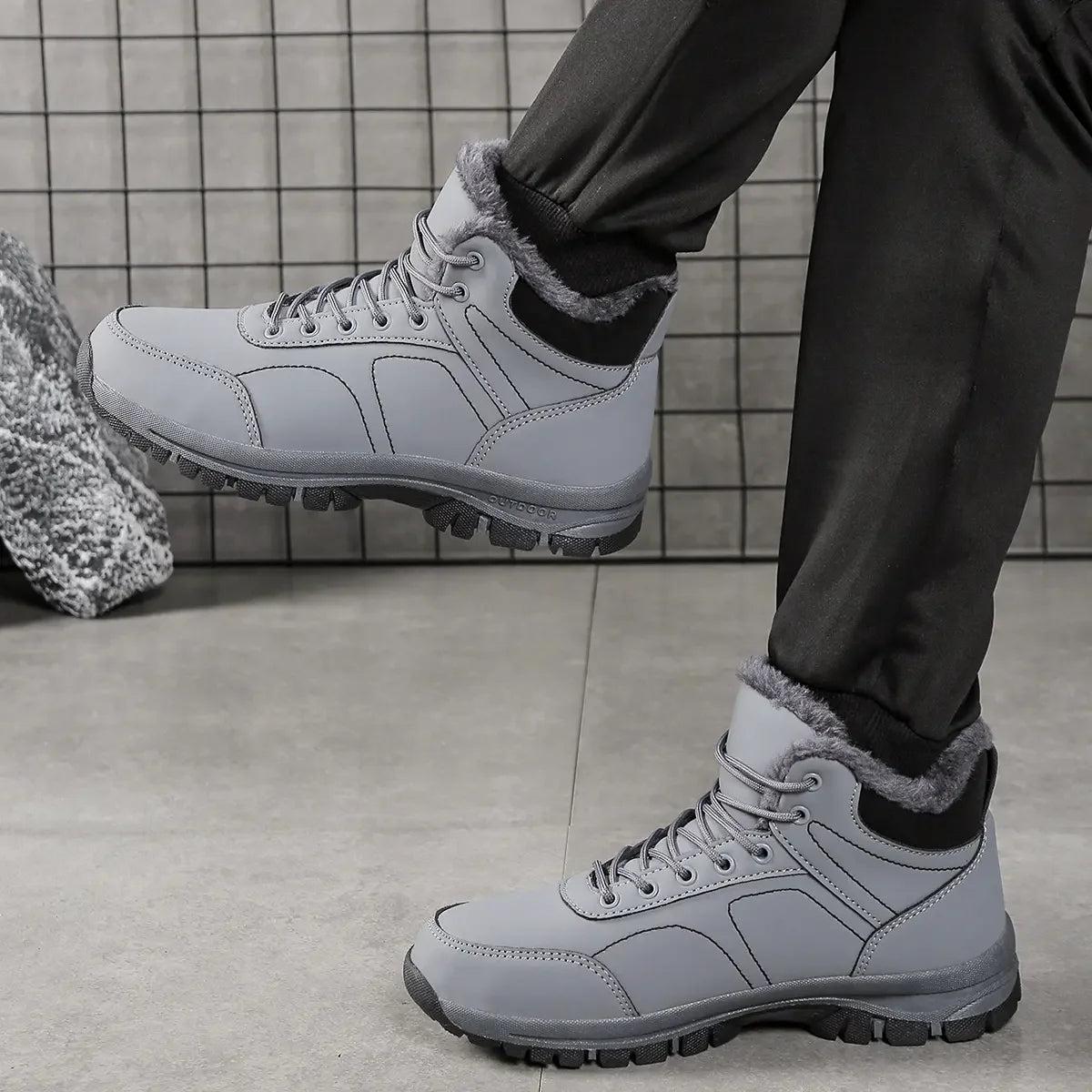 Bottes pour hommes (hiver)