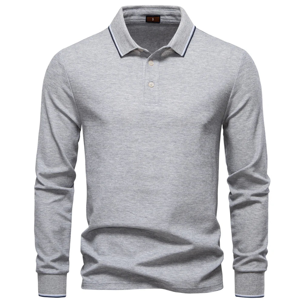 Men's Polo T-Shirt (long sleeve)