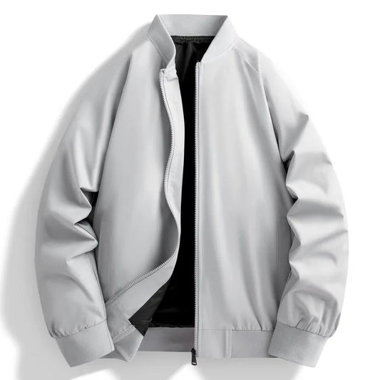 Men's Casual Bomber Jacket (full-zip)