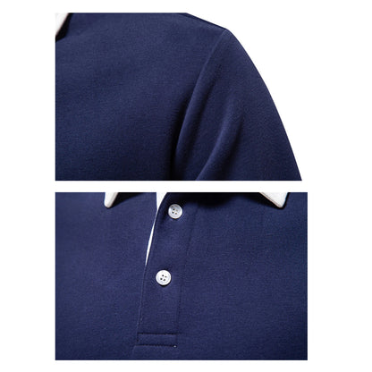 Men's Polo Neck Sweatshirt
