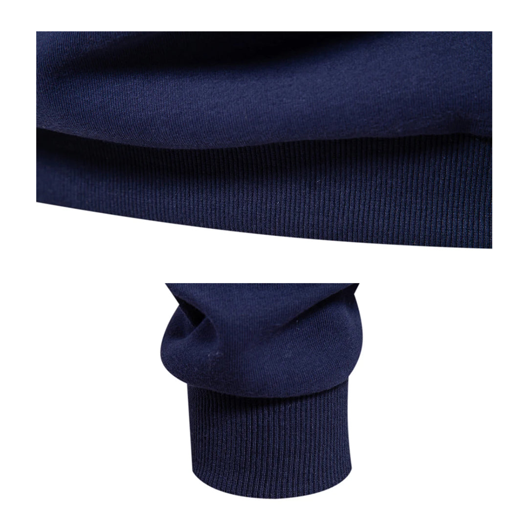 Men's Polo Neck Sweatshirt