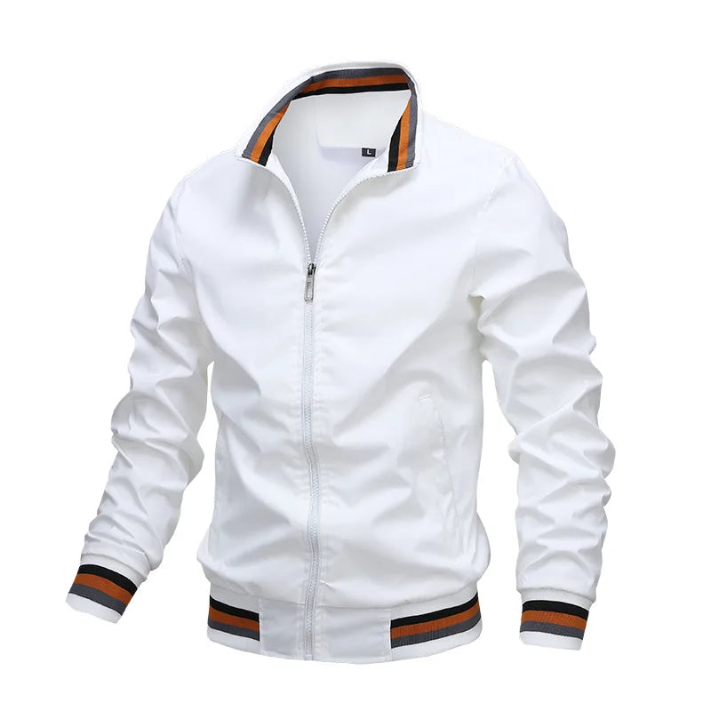 Herren Freizeitjacke (durchgehender Reißverschluss)