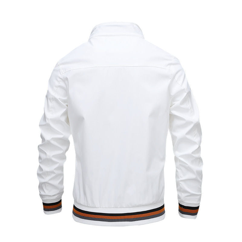 Herren Freizeitjacke (durchgehender Reißverschluss)