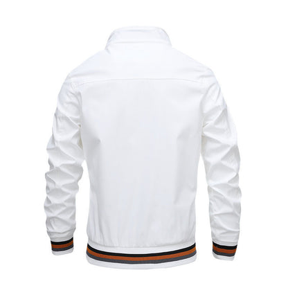 Herren Freizeitjacke (durchgehender Reißverschluss)