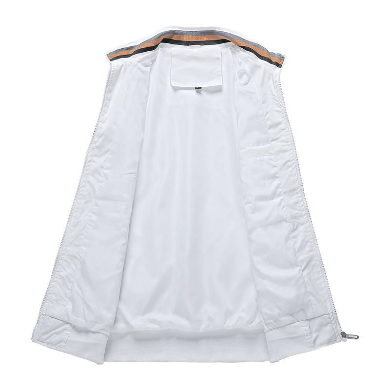 Herren Freizeitjacke (durchgehender Reißverschluss)