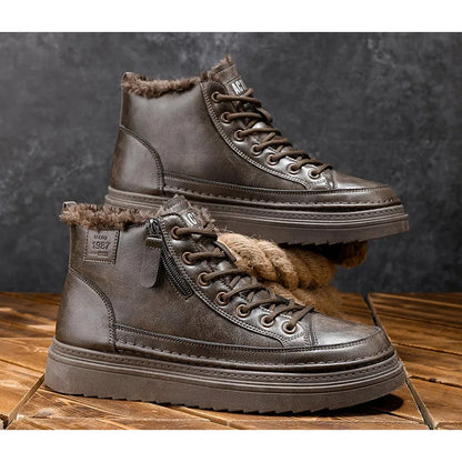 Bottes décontractées pour hommes (hiver)