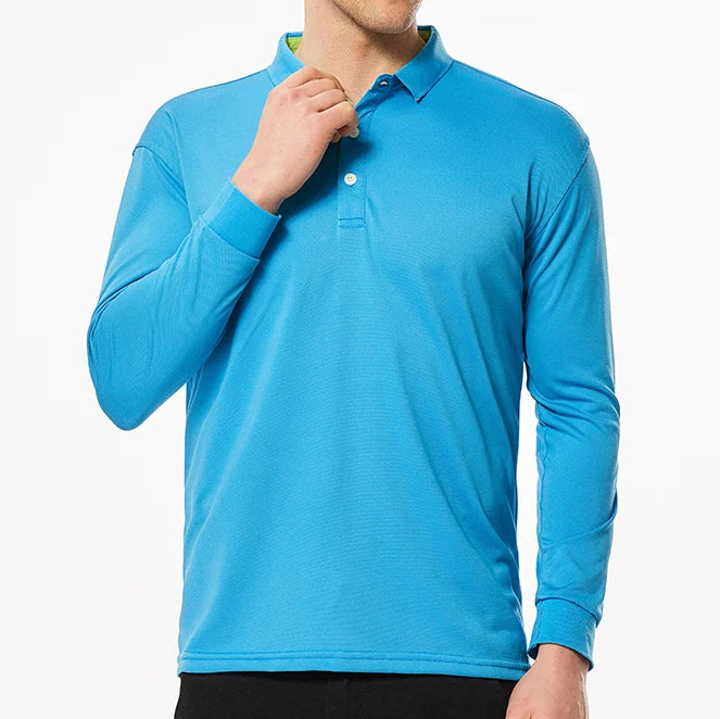 Men's Polo T-Shirt (long sleeve)